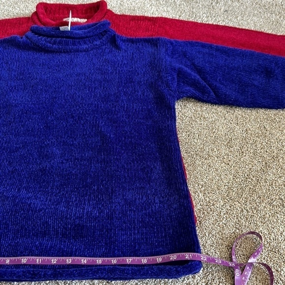 2 NWT Norton McNaighton pull over sweater size M long sleeve slouchy turtleneck - Picture 8 of 10